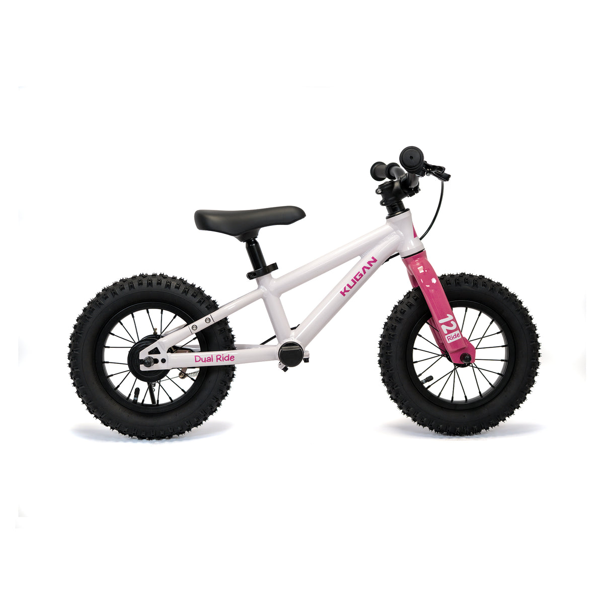 Bicicleta Niño 2 en 1 Dual Ride 12 - White/Pink