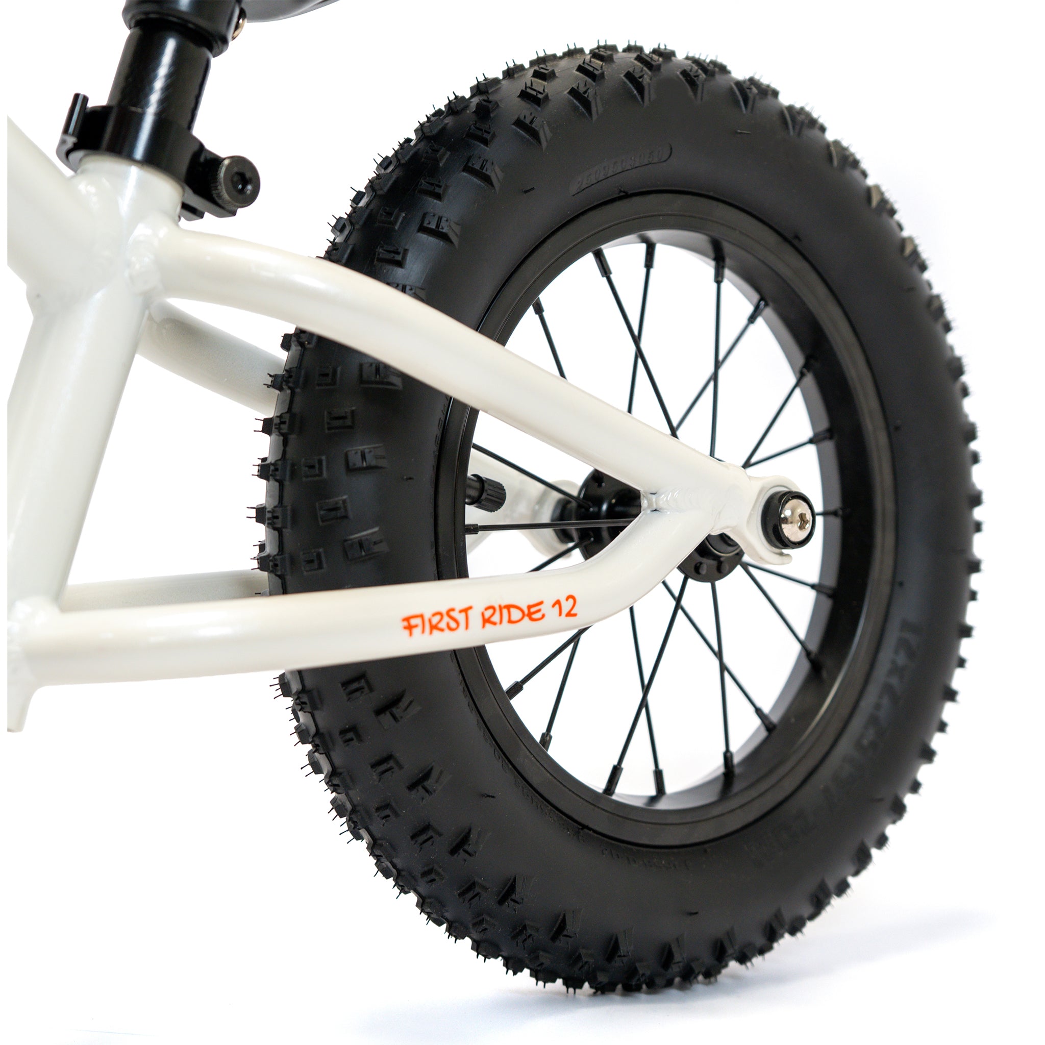 Bicicleta Niño First Ride 12 - White/Orange