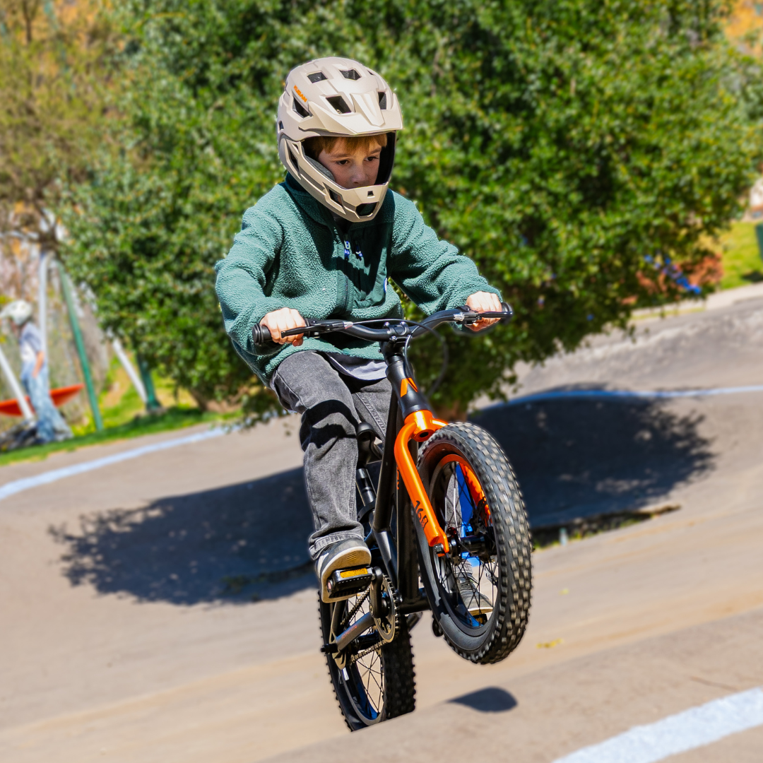 Bicicleta Niño Rocket Ride 16 - Black/Orange