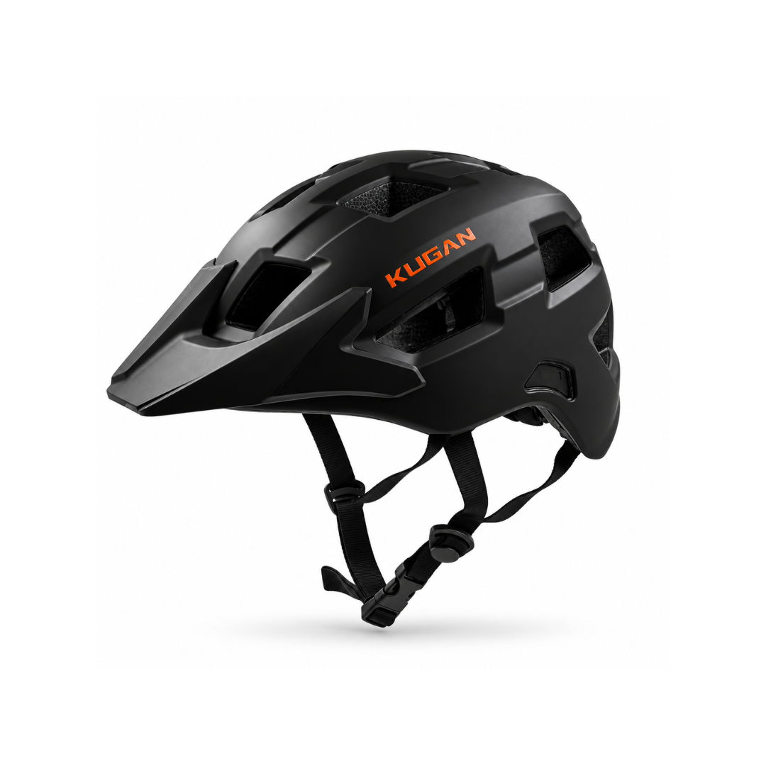 Casco Niño Kugan Junior Trail Full Face Convertible - Black Matt