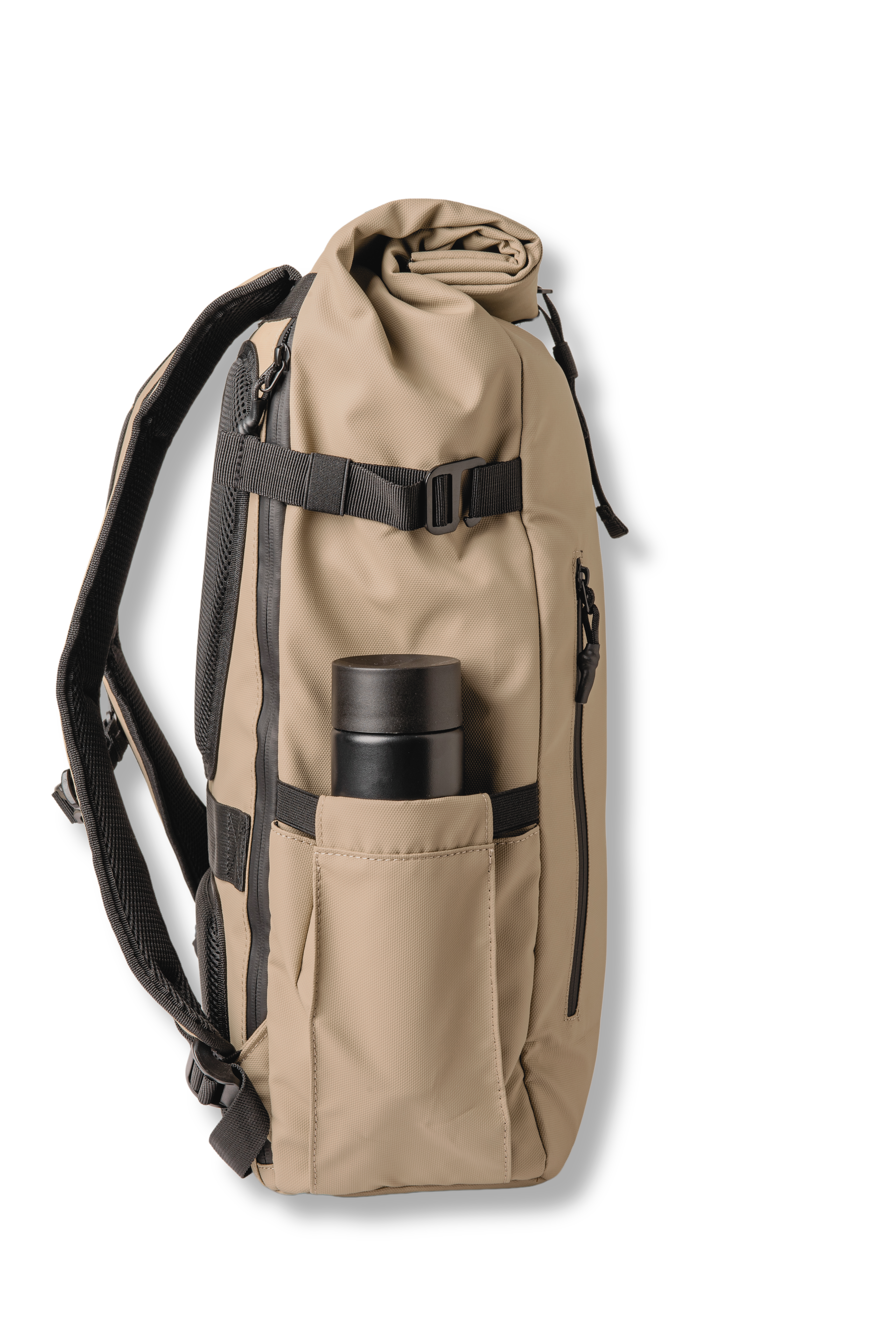 Mochila Roll On Top Desert Sand