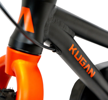 Bicicleta Niño Kugan Dual Ride 12 Black/Orange
