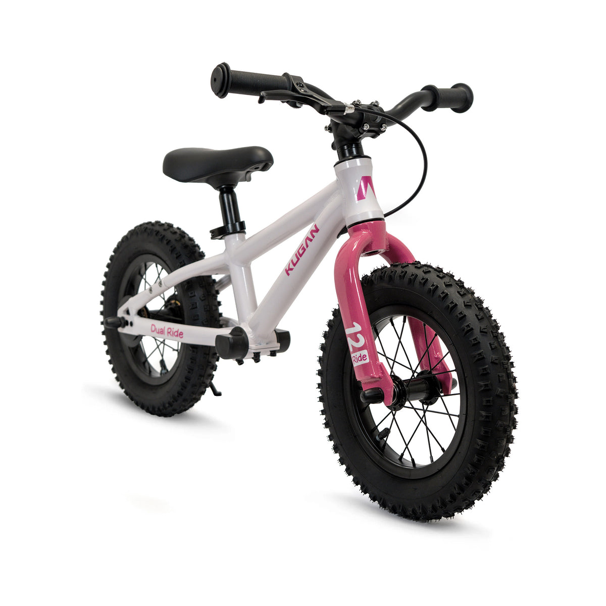 Bicicleta Niño 2 en 1 Dual Ride 12 - White/Pink