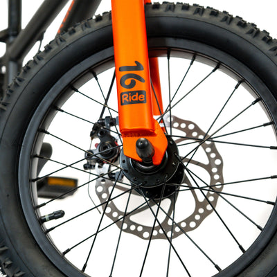 Bicicleta Niño Rocket Ride 16 - Black/Orange