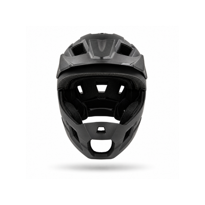 Casco Niño Kugan Junior Trail Full Face Convertible - Black Matt