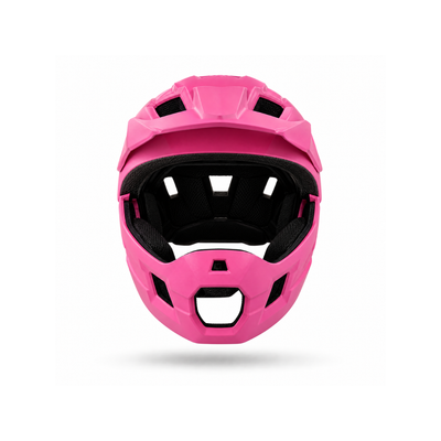 Casco Niño Kugan Junior Trail Full Face Convertible - Pink Matt