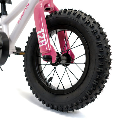 Bicicleta Niño 2 en 1 Dual Ride 12 - White/Pink
