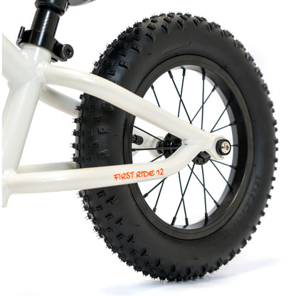 Bicicleta Niño First Ride 12 - White/Orange
