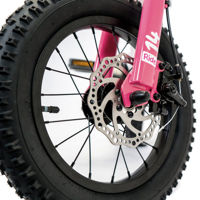 Bicicleta Niño 2 en 1 Dual Ride 14 - White/Pink