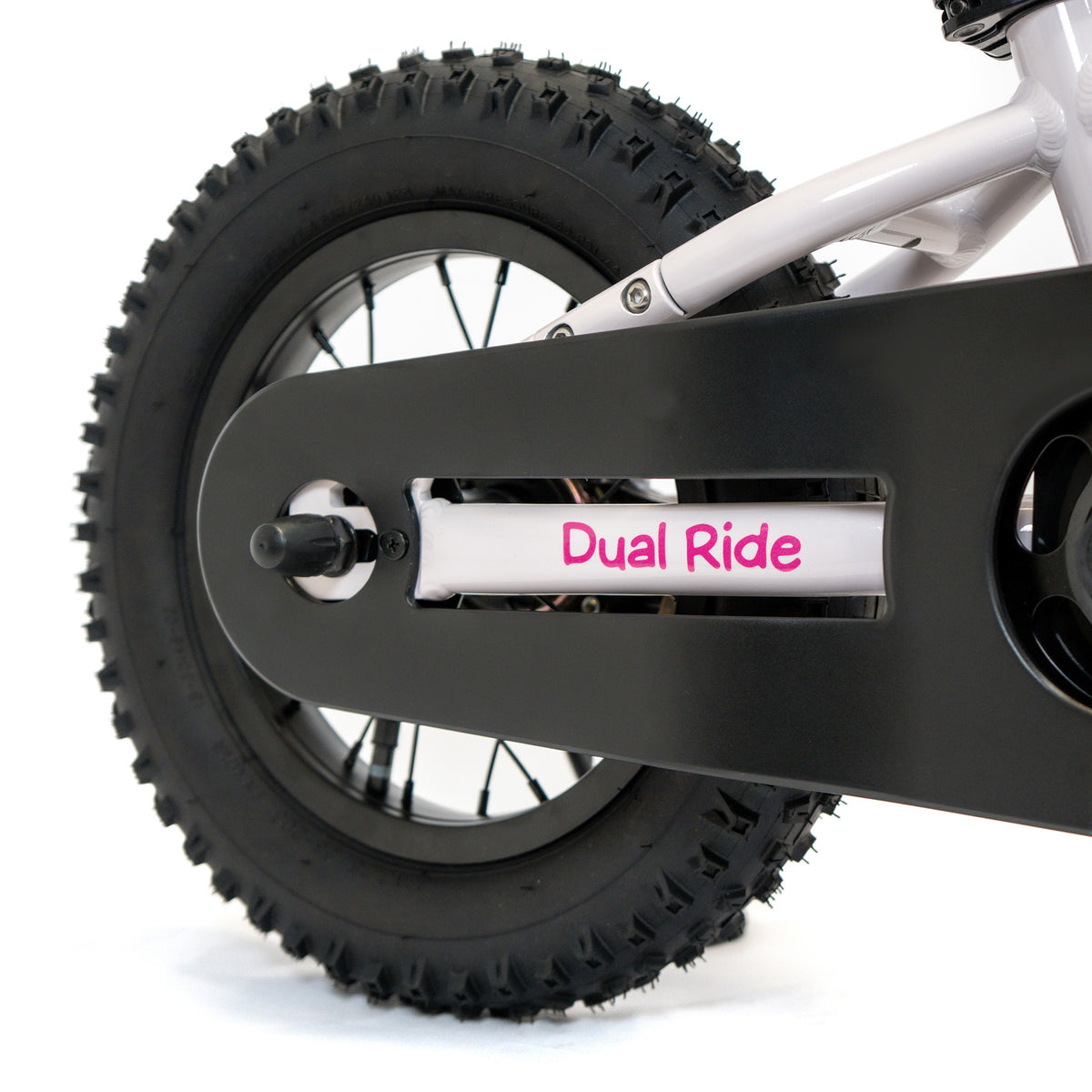 Bicicleta Niño 2 en 1 Dual Ride 12 - White/Pink