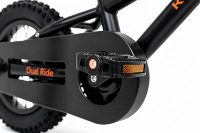 Bicicleta Niño 2 en 1 Dual Ride 12 - Black/Orange