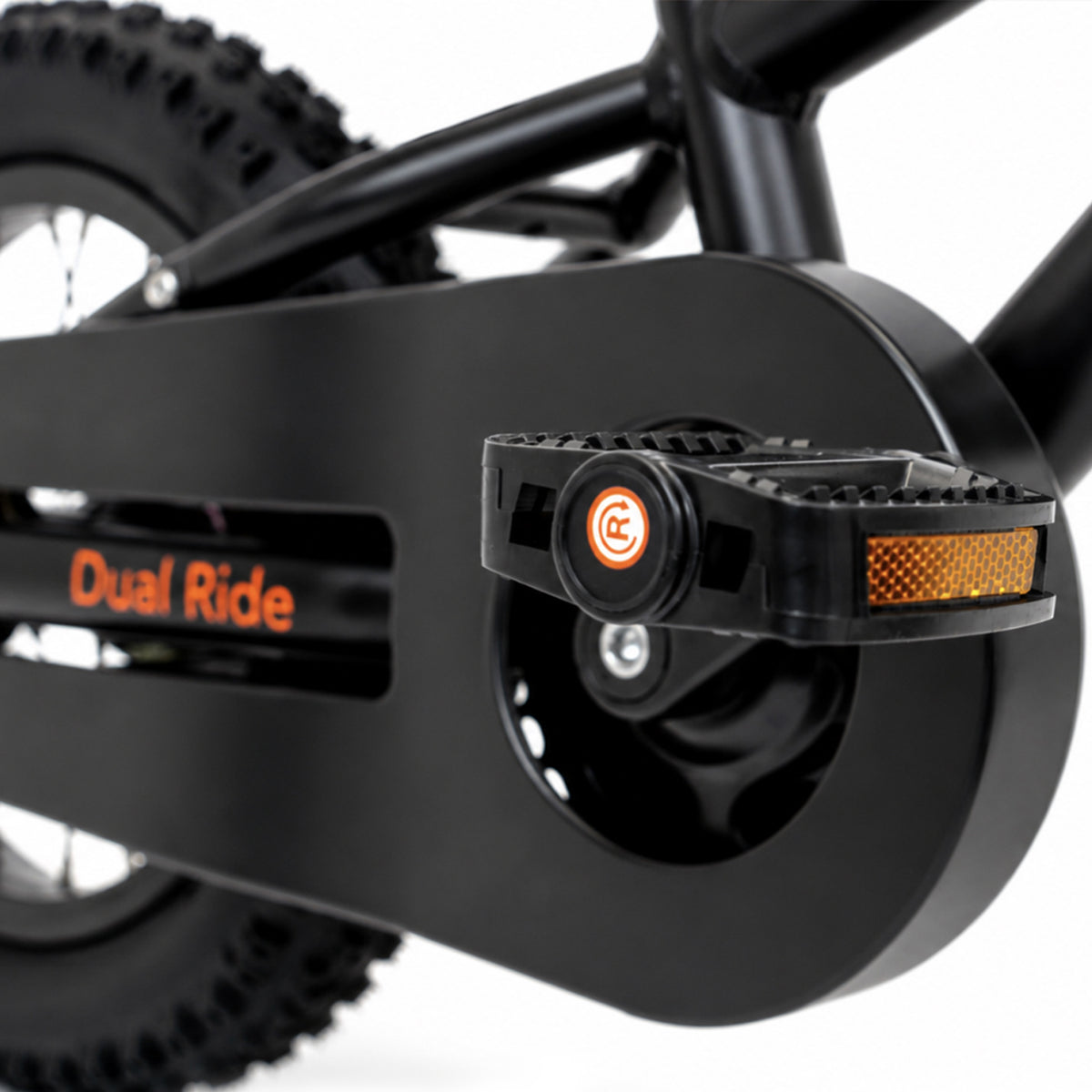 Bicicleta Niño 2 en 1 Dual Ride 14 - Black/Orange