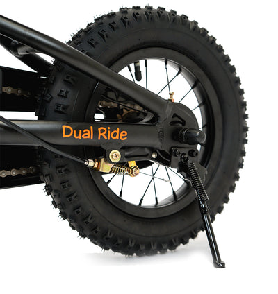 Bicicleta Niño 2 en 1 Dual Ride 12 - Black/Orange