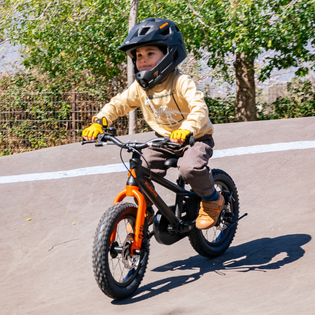 Bicicleta Niño 2 en 1 Dual Ride 14 - Black/Orange