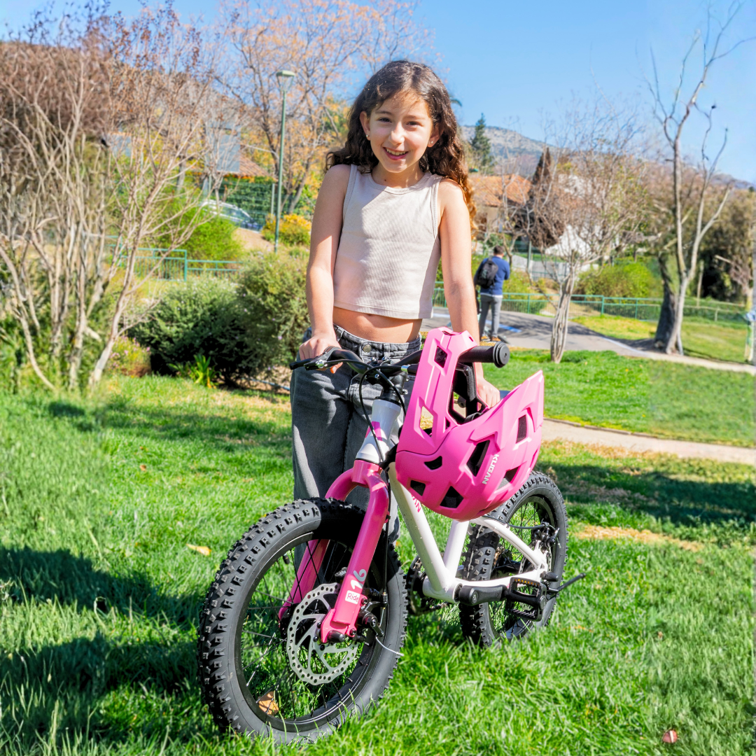Bicicleta Niño Rocket Ride 16 - White/Pink