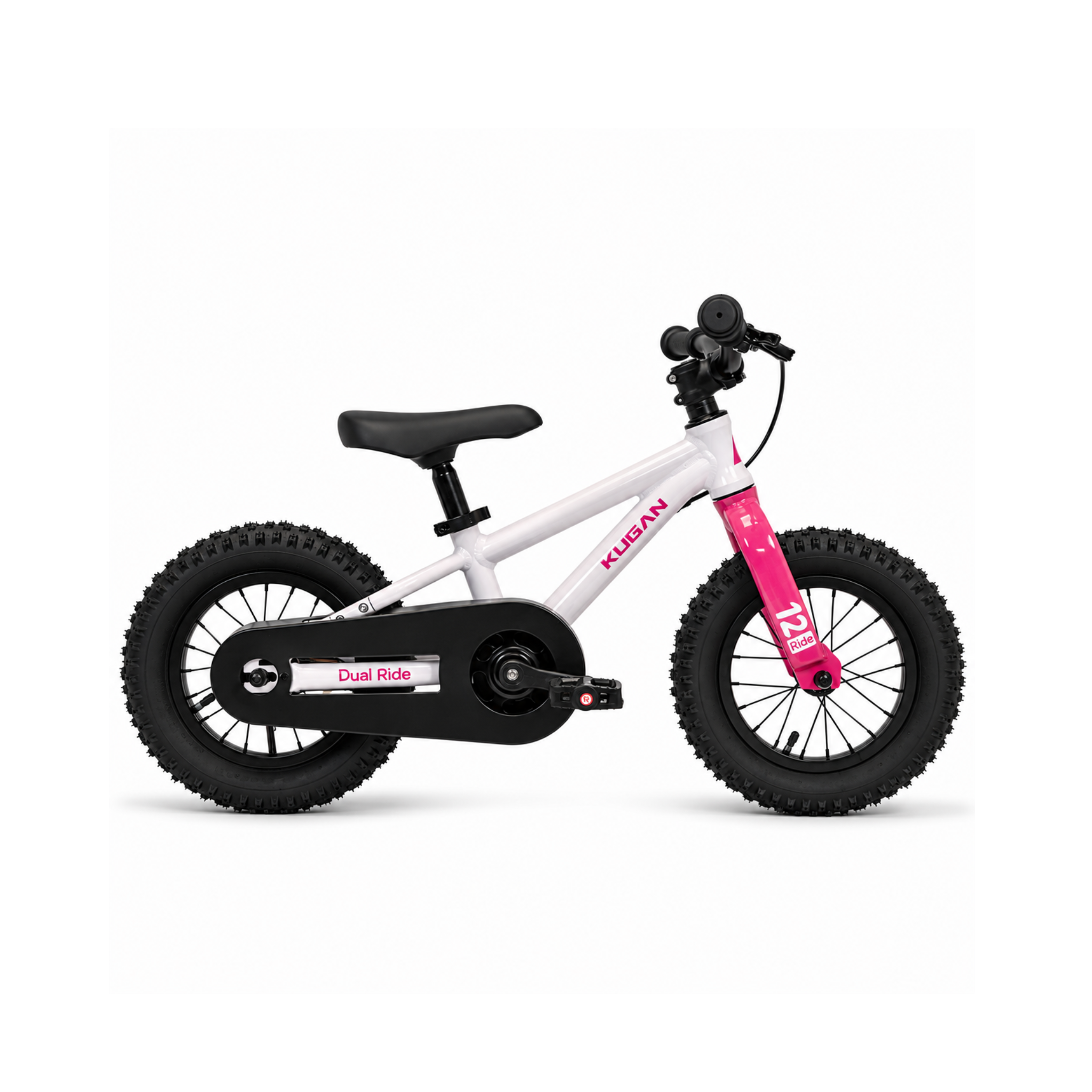 Bicicleta Niño 2 en 1 Dual Ride 12 - White/Pink