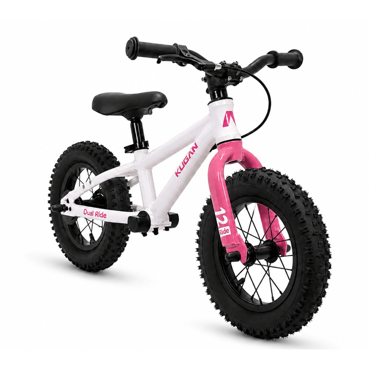 Bicicleta Niño 2 en 1 Dual Ride 12 - White/Pink